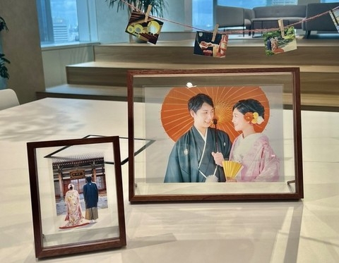 結婚式の特別な日には特別な1枚を【クリアプリント】